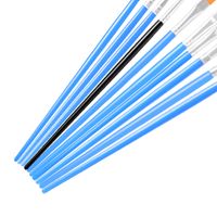 Simple Nylon Oil Painting Hook Line Pen Flat Brush main image 4