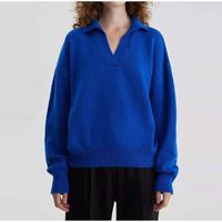 Women's Sweater Long Sleeve Sweaters & Cardigans Fashion Solid Color main image 4