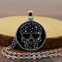 Simple Style Skull Alloy Plating Unisex Pendant Necklace 1 Piece main image 1