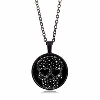 Simple Style Skull Alloy Plating Unisex Pendant Necklace 1 Piece main image 3