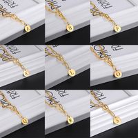 Fashion Letter Stainless Steel Plating Pendant Necklace 1 Piece main image 1