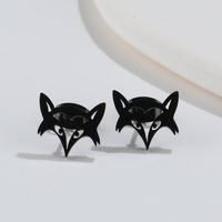 Simple Style Animal Titanium Steel Plating Ear Studs 1 Pair sku image 13
