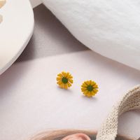 Fashion Flower Metal Plating Women's Drop Earrings 1 Pair sku image 4