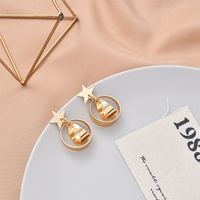 Fashion Solid Color Metal Plating Women's Drop Earrings 1 Pair sku image 26