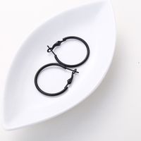 Fashion Solid Color Metal Plating Women's Drop Earrings 1 Pair sku image 8