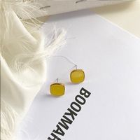 Fashion Flower Metal Plating Women's Drop Earrings 1 Pair sku image 6