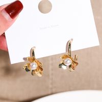 Fashion Solid Color Metal Plating Women's Drop Earrings 1 Pair sku image 22