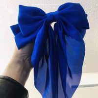 Fashion Bow Knot Cloth Hair Clip 1 Piece sku image 4