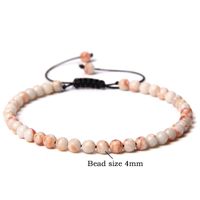 Fashion Solid Color Natural Stone Beaded Bracelets main image 4
