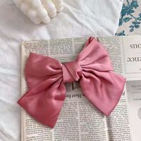 Women's Elegant Sweet Bow Knot Cloth Hair Clip sku image 10