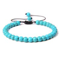 Fashion Solid Color Natural Stone Beaded Bracelets main image 3