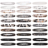 Fashion Solid Color Natural Stone Beaded Bracelets main image 1