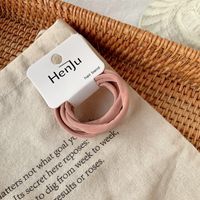 Basic Solid Color Cloth Rubber Band main image 5