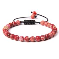 Ethnic Style Solid Color Natural Stone Beaded Bracelets sku image 28