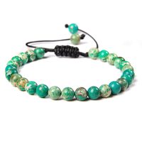Ethnic Style Solid Color Natural Stone Beaded Bracelets sku image 31