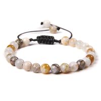 Ethnic Style Solid Color Natural Stone Beaded Bracelets sku image 18