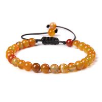 Ethnic Style Solid Color Natural Stone Beaded Bracelets sku image 10