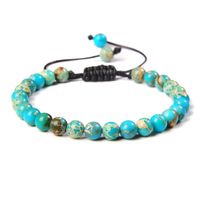 Ethnic Style Solid Color Natural Stone Beaded Bracelets sku image 29