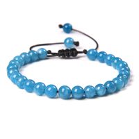 Ethnic Style Solid Color Natural Stone Beaded Bracelets sku image 21