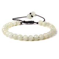 Ethnic Style Solid Color Natural Stone Beaded Bracelets sku image 16