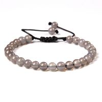 Ethnic Style Solid Color Natural Stone Beaded Bracelets sku image 12