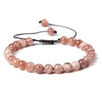 Ethnic Style Solid Color Natural Stone Beaded Bracelets sku image 22