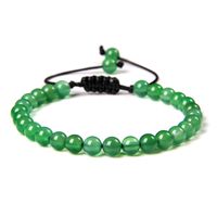 Ethnic Style Solid Color Natural Stone Beaded Bracelets sku image 17