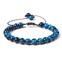 Ethnic Style Solid Color Natural Stone Beaded Bracelets sku image 26