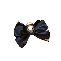 Vintage Style Bow Knot Alloy Cloth Hair Claws main image 4