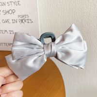 Vintage Style Bow Knot Alloy Cloth Hair Claws sku image 6