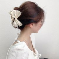 Vintage Style Bow Knot Alloy Cloth Hair Claws main image 5