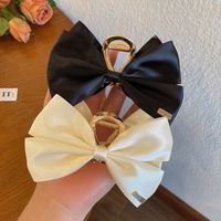 Vintage Style Bow Knot Alloy Cloth Hair Claws main image 6