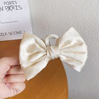 Vintage Style Bow Knot Alloy Cloth Hair Claws sku image 4