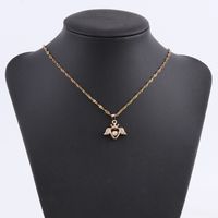 Fashion Cross Stainless Steel Plating Inlay Zircon Pendant Necklace 1 Piece sku image 14