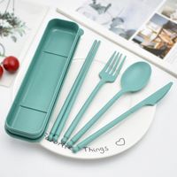 Fashion Solid Color Pp Tableware 1 Set main image 3
