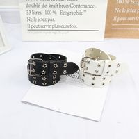 Punk Star Pu Leather Iron Women'S Leather Belts main image 4