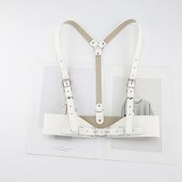 Simple Style Solid Color Pu Leather Women's Corset Belts 1 Piece sku image 2