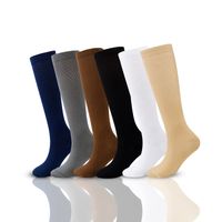 Unisex Sports Solid Color Nylon Jacquard Over The Knee Socks main image 3