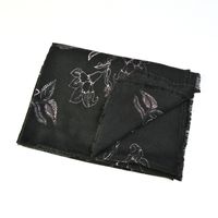 Women's Fashion Flower Imitation Cashmere Tassel Cotton Linen Scarves main image 5