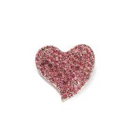 Retro Heart Shape Alloy Rhinestone Unisex Brooches sku image 1