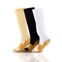 Unisex Sports Color Block Nylon Jacquard Over The Knee Socks main image 2