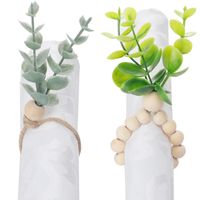 Fashion Plant Plastic Napkin Ring 1 Piece main image 3