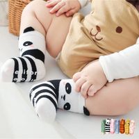 Children Unisex Cute Animal Cotton Jacquard Crew Socks main image 1