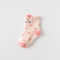 Children Unisex Cute Animal Cotton Jacquard Crew Socks sku image 4