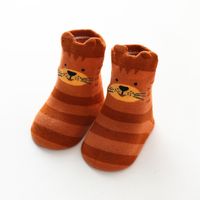 Children Unisex Cute Animal Cotton Jacquard Crew Socks sku image 10