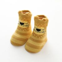 Children Unisex Cute Animal Cotton Jacquard Crew Socks sku image 13