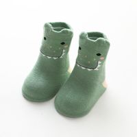 Children Unisex Cute Animal Cotton Jacquard Crew Socks sku image 16