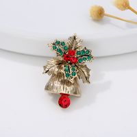 Fashion Christmas Tree Alloy Plating Inlay Artificial Gemstones Unisex Brooches sku image 21