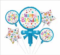 Birthday Letter Aluminum Film Birthday Balloons 1 Set sku image 14