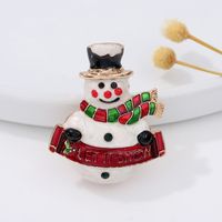 Fashion Christmas Tree Alloy Plating Inlay Artificial Gemstones Unisex Brooches sku image 15
